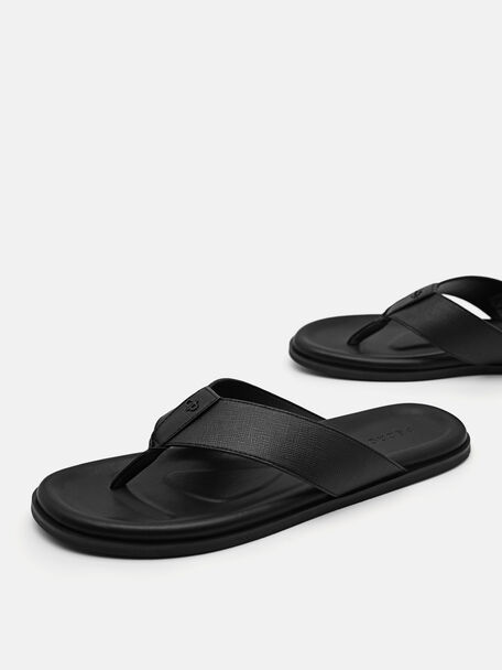 Thong Sandals, Black