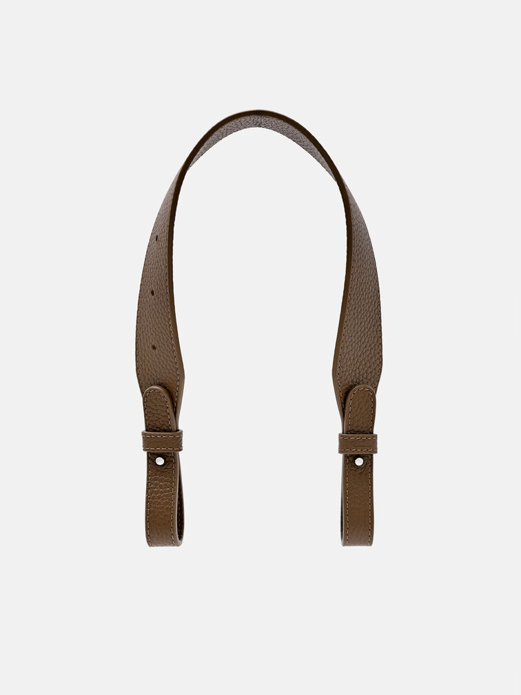 Demi Bag Strap, Dark Taupe