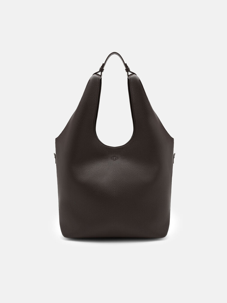 Utility Tote Bag, Dark Brown