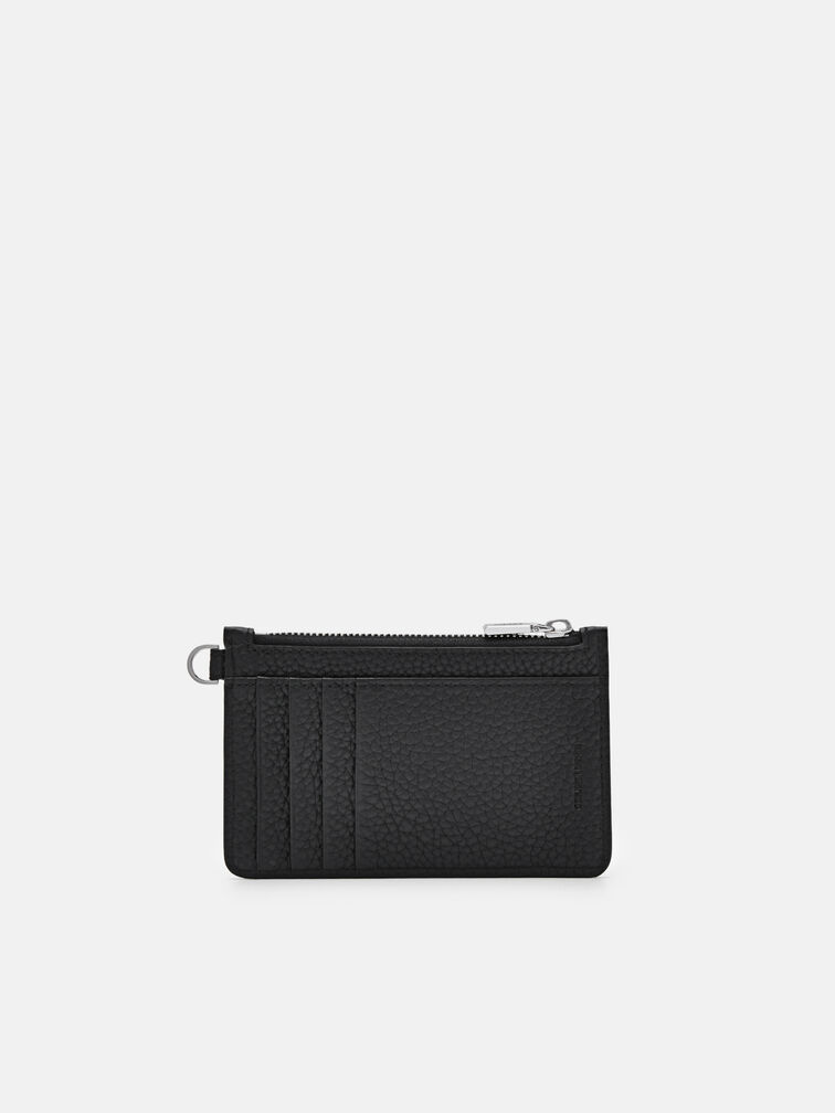 PEDRO Studio Leather Card Holder, Black