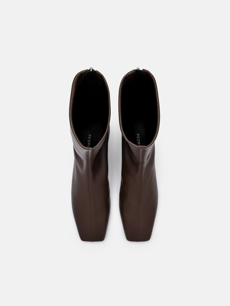 Ankle Boots, Dark Brown
