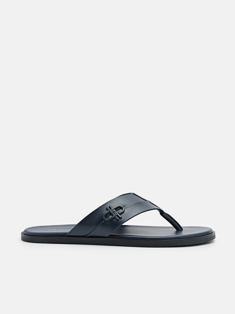 Thong Sandals, Navy
