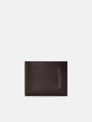 Dark Brown Saffiano