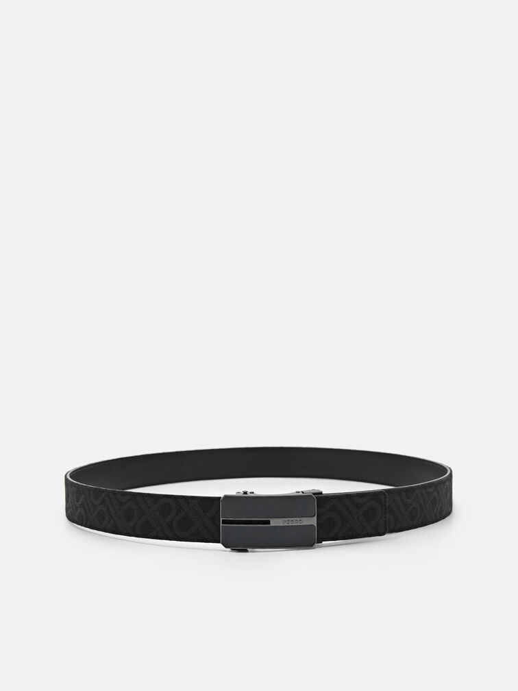 Fabric Automatic Belt, Black