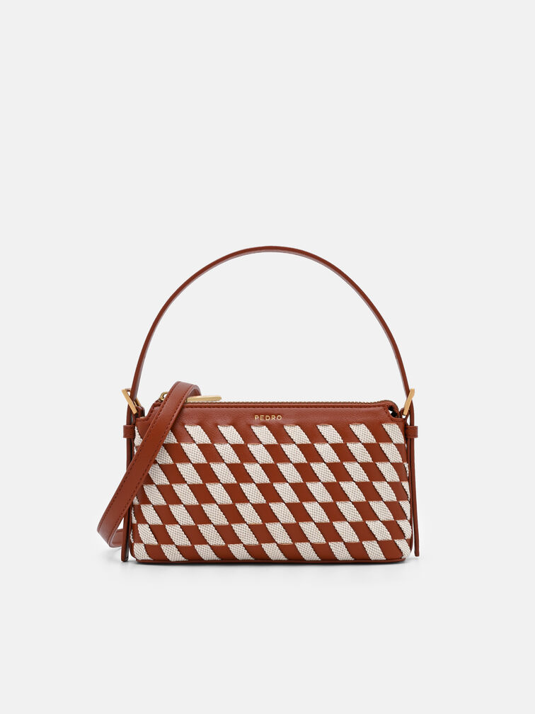 Woven Gallery Pouch, Multi Weave