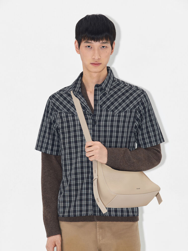 Demi Shoulder Bag, Taupe