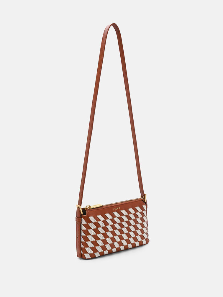 Woven Gallery Pouch, Multi Weave