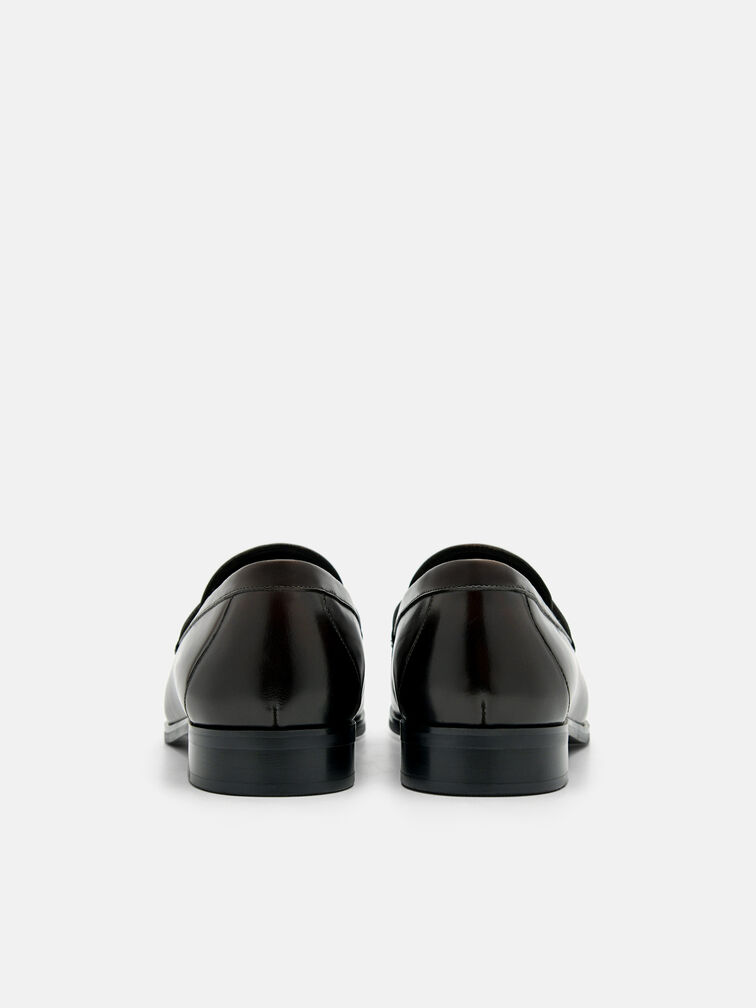 Leather Horsebit Loafer, Dark Brown