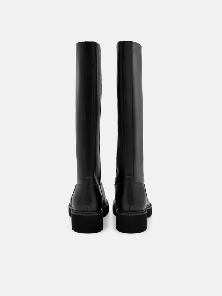 Dessa Knee Boots, Black