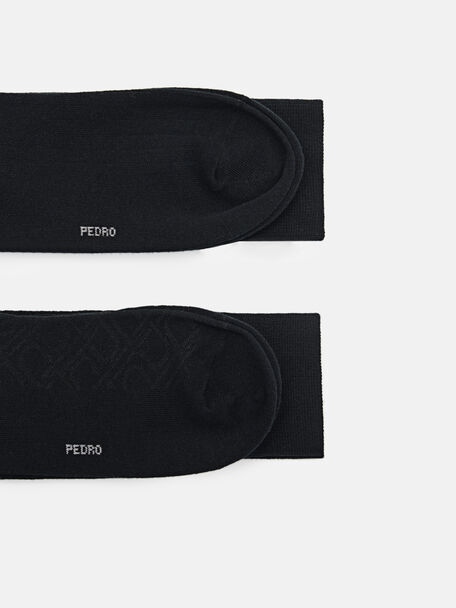 Men's Mid-Calf Socks, Black
