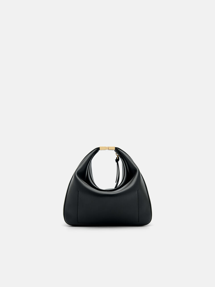 Jatte Crescent Bag, Black