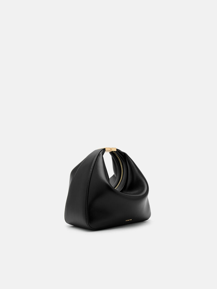 Jatte Crescent Bag, Black