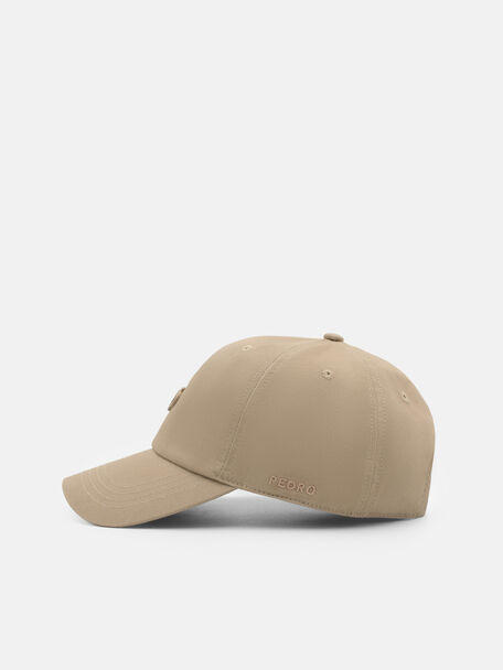 Monogram Cap, Taupe