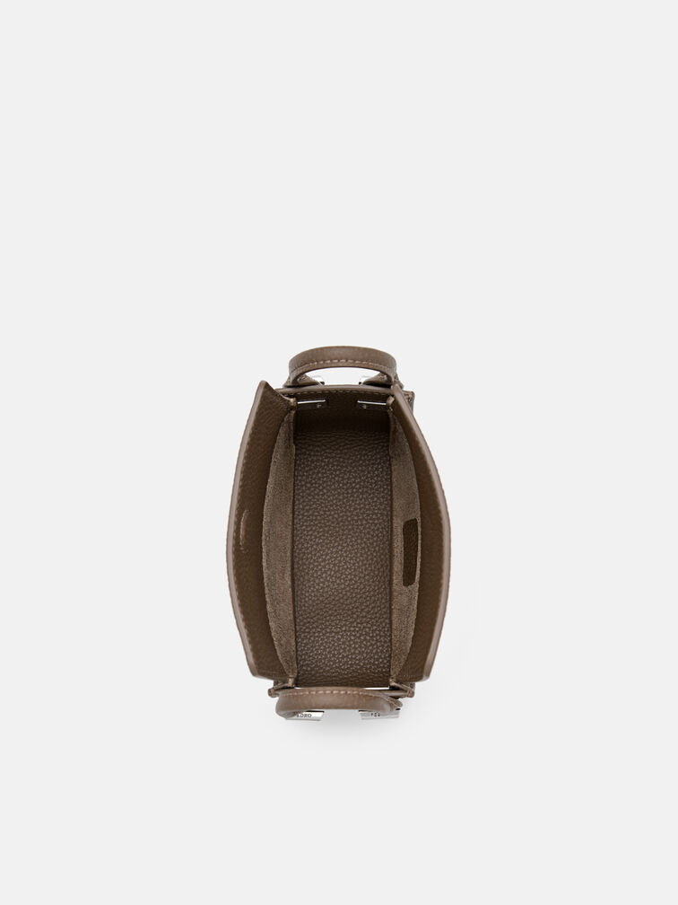 Demi Mini, Dark Taupe