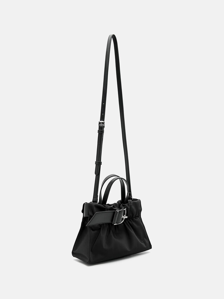 Helix Handbag, Black