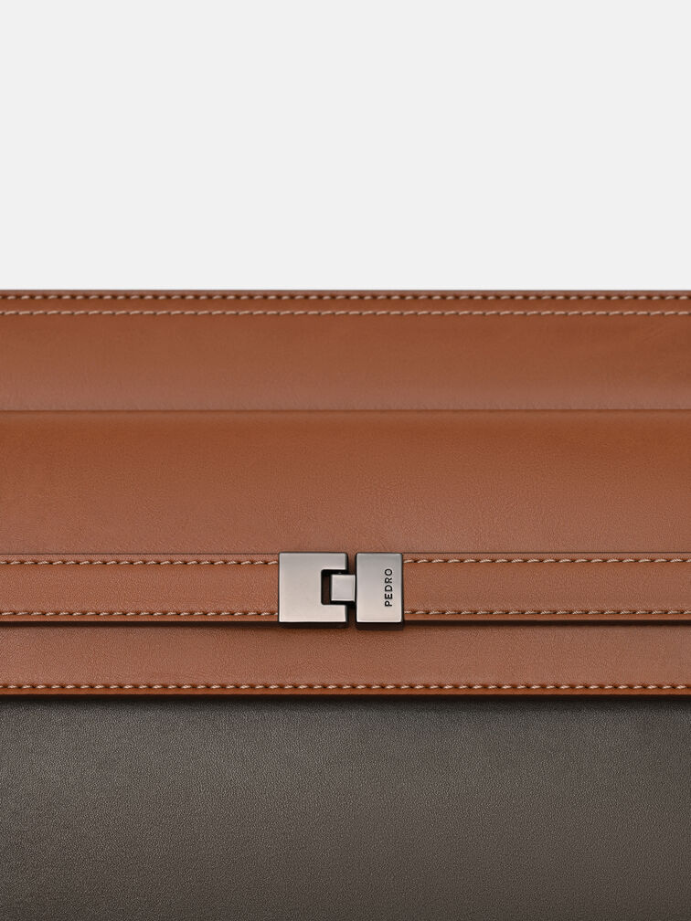 Jatte Portfolio Bag, Dark Taupe