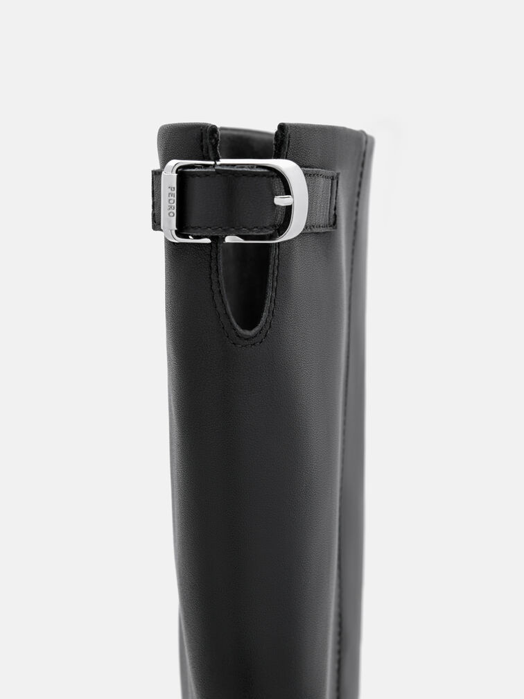 Dessa Knee Boots, Black