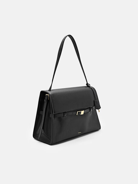Large Shoulder Bag, Black