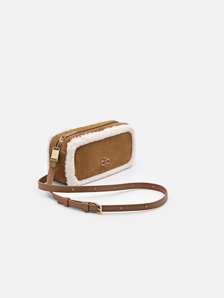 Mini Shoulder Bag, Cognac