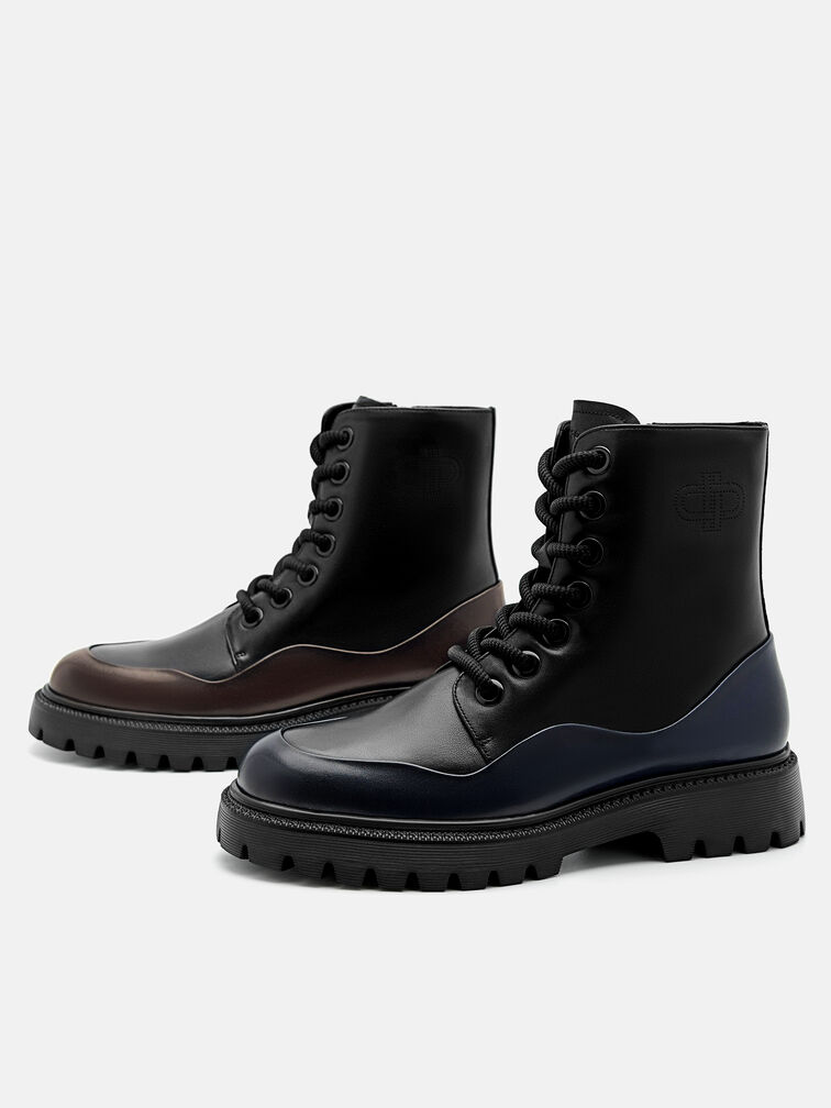 Leather Boots, Black2