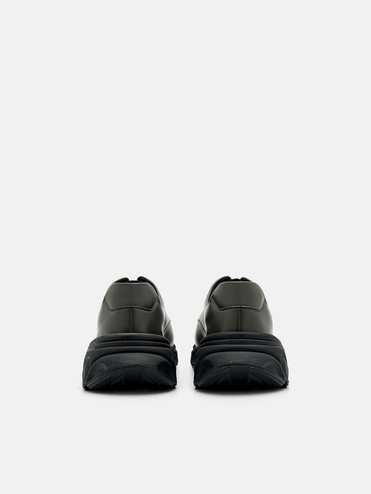 Cyclone Derby Shoes, Military Green
