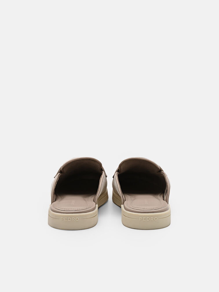 Roam Mules, Light Taupe Canvas