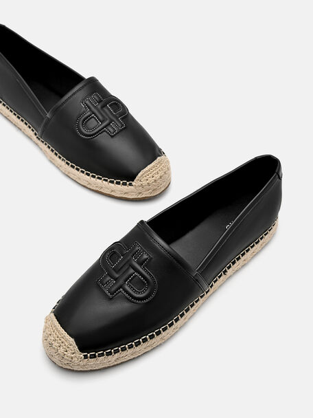 Leather Loafers, Black