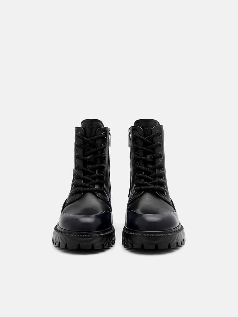 Leather Boots, Black2