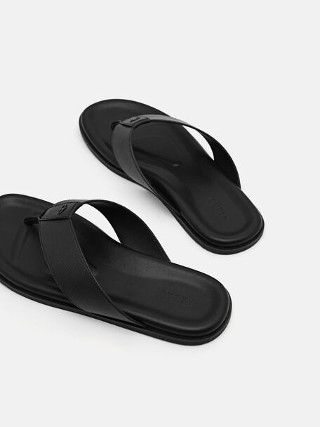Thong Sandals, Black