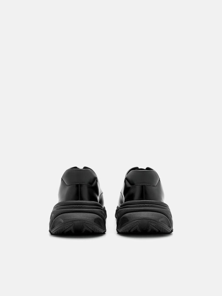 Cyclone Derby Shoes, Black
