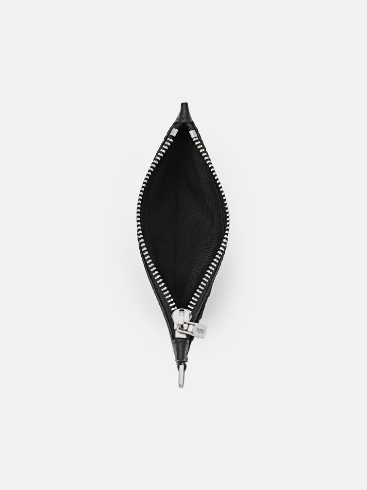 PEDRO Studio Leather Card Holder, Black