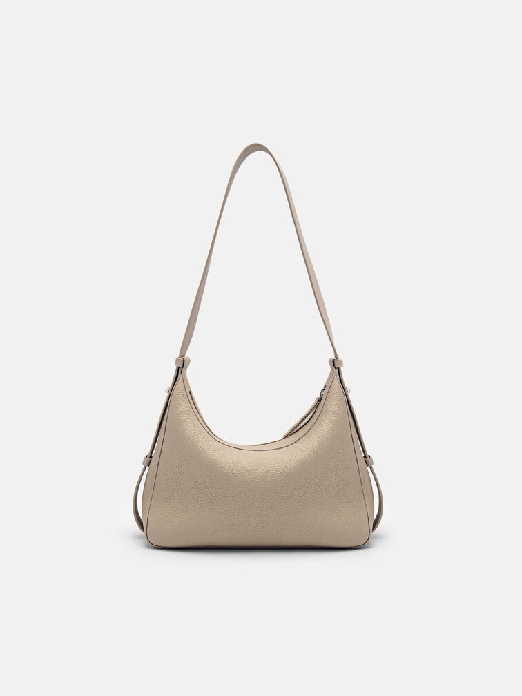 Demi Shoulder Bag, Taupe