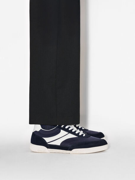 Novo Penn Nylon Sneakers, Navy