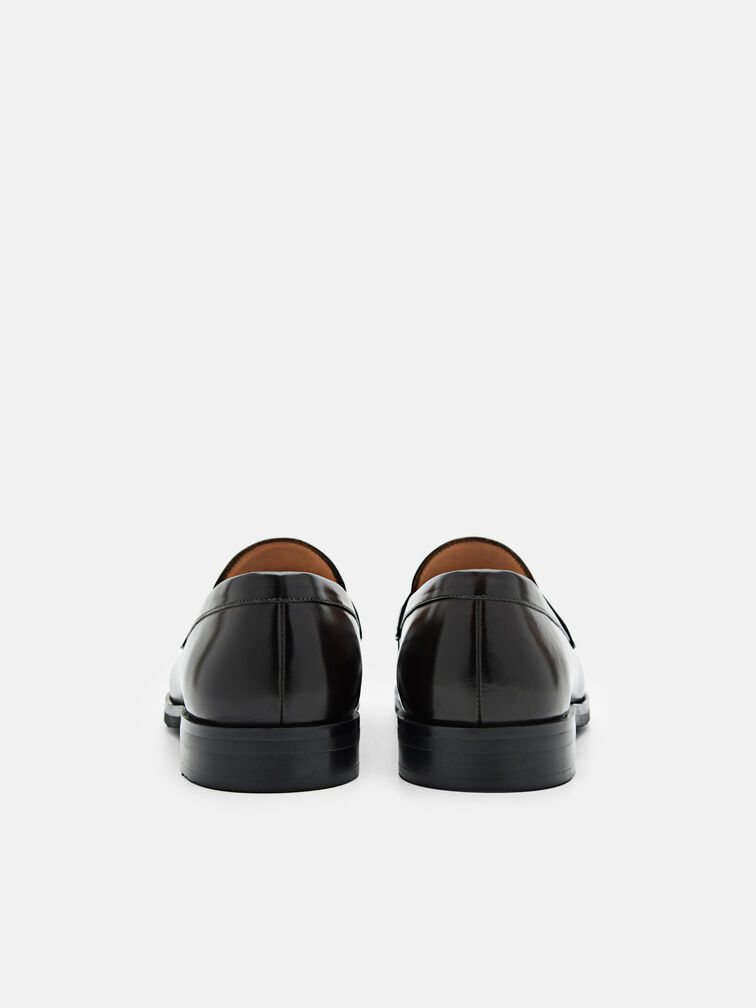 Leather Loafers, Dark Brown