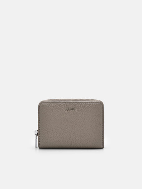 PEDRO Studio Leather Bi-Fold Wallet, Taupe