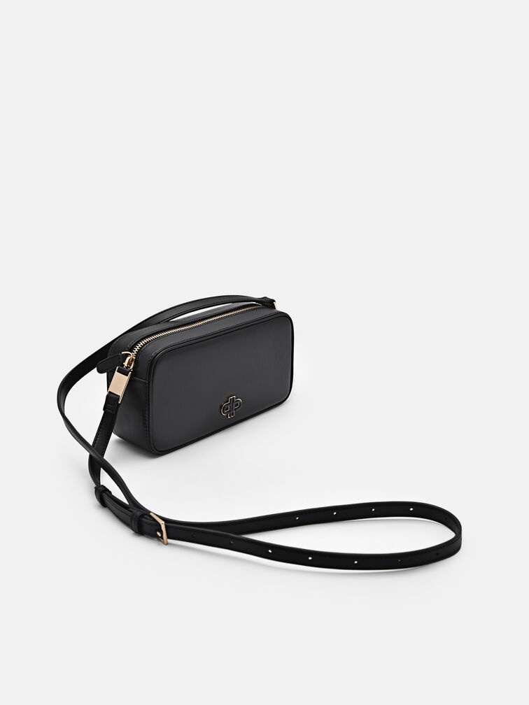 Mini Shoulder Bag, Black