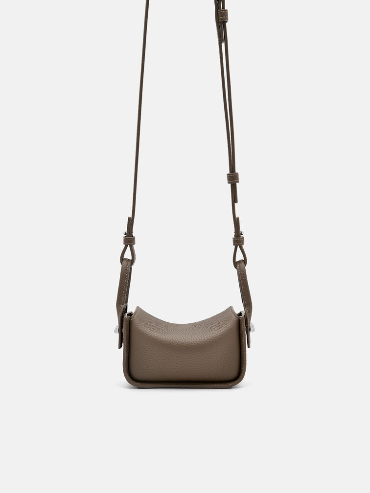 Demi Mini, Dark Taupe