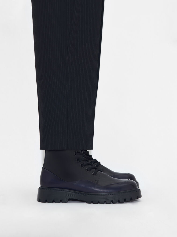 Leather Boots, Black2