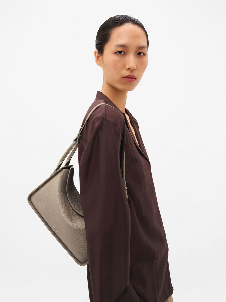 Demi Midi, Taupe Tumble