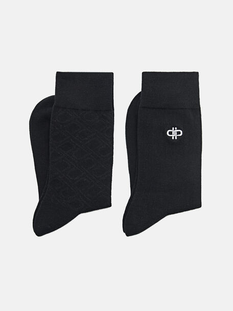 Men's Mid-Calf Socks, Black