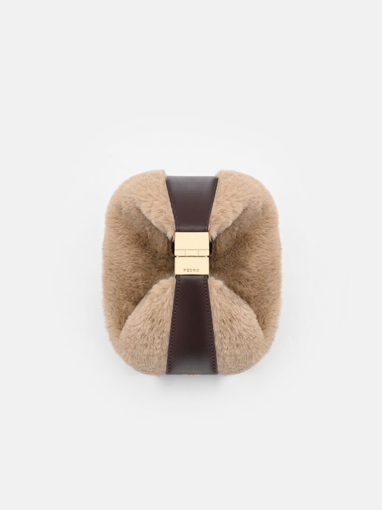 Jatte Crescent Bag, Multi Fur