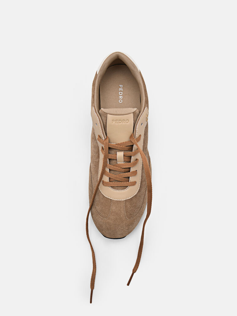 Lewis Suede Sneakers, Sand