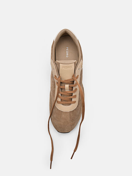 Lewis Suede Sneakers, Sand