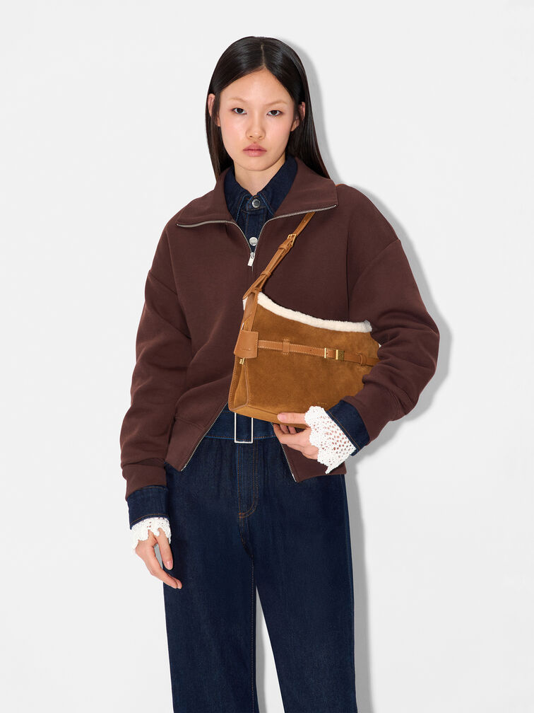 Shoulder Bag, Cognac