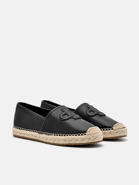 Leather Loafers, Black