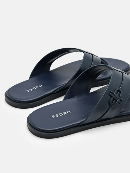 Thong Sandals, Navy