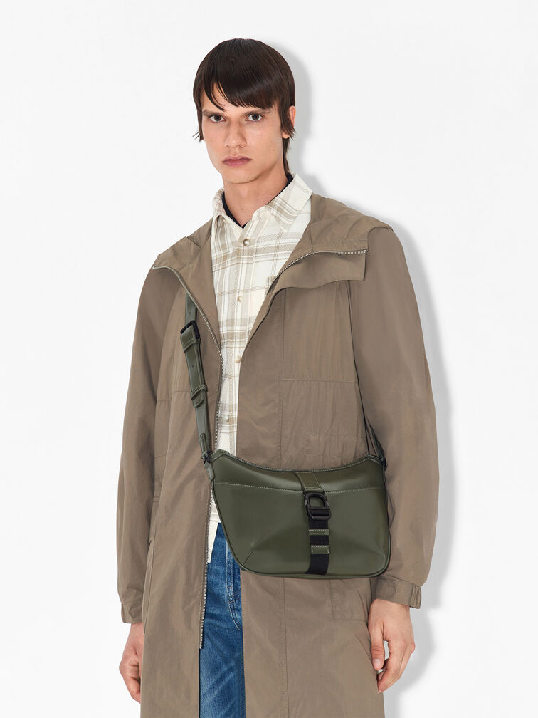 Anderson Crossbody Bag, Military Green