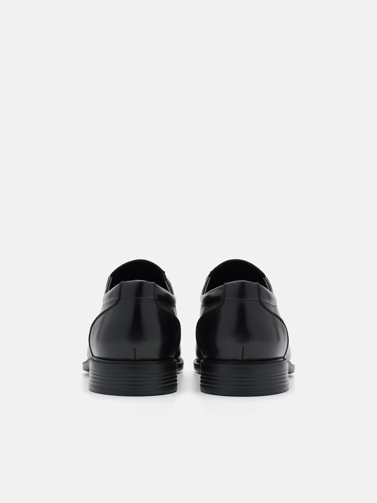 Altitude Leather Oxford Shoes, Black