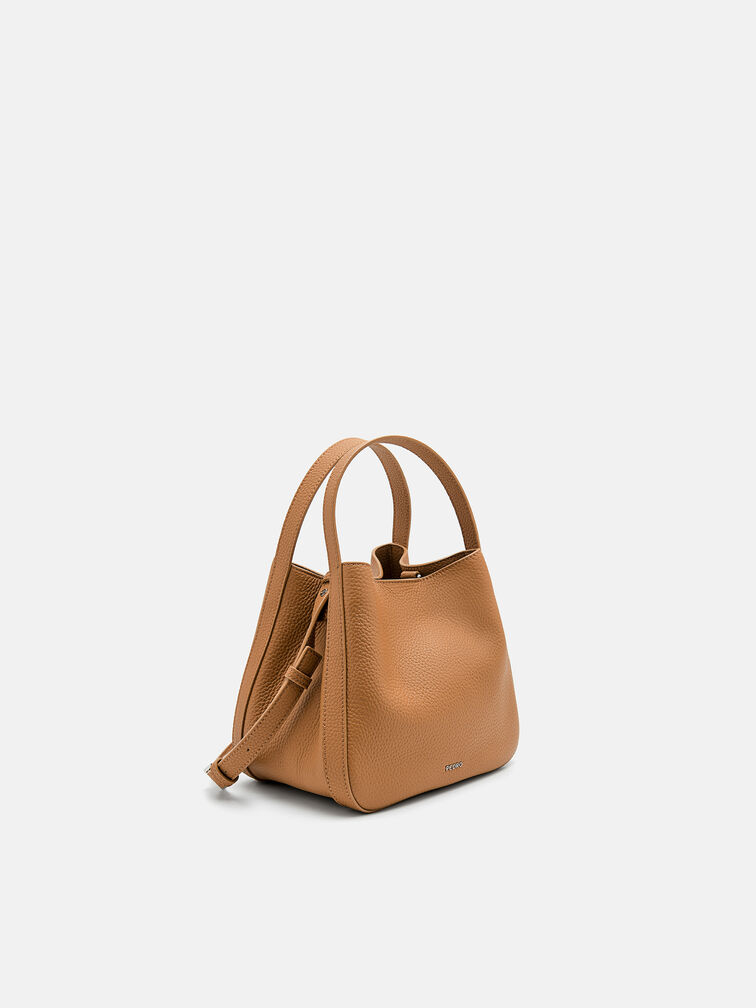 Dana Bucket Bag, Cognac
